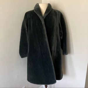 Vintage Princeton’s Ollegro Faux Fur Coat Heavy